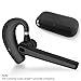 Bluetooth Headset Wireless Earpiece for Cellphones - Ear Piece Hands Free Earbuds Headphone w/Mic, Noise Cancelling for iPhone/Samsung Cellphone Driving DAROMAX B1c