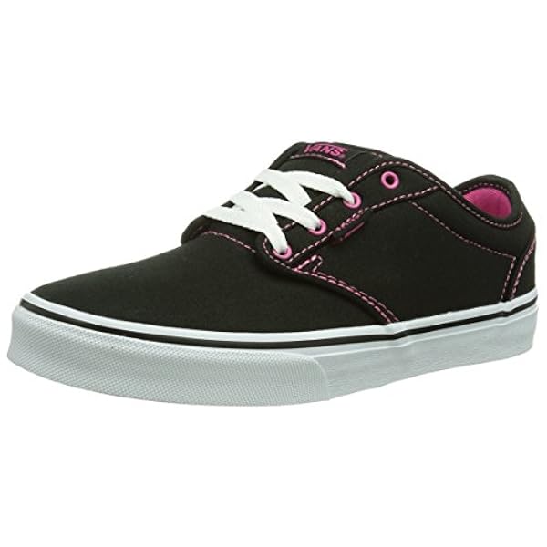 Vans バンズ Atwoodガールズ靴キャンバスブラックピンクスニーカー