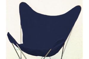 Coastal Casual Designs Butterfly Chair Replacement Covers Heavy Duty 14oz Cotton Duck Material Indoor/Outdoor (Navy)
