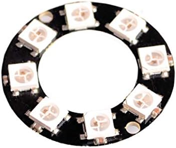 5pcs/lot WS2812 8-Bit RGB LED Ring 5050 Built-in RGB Driver Precise