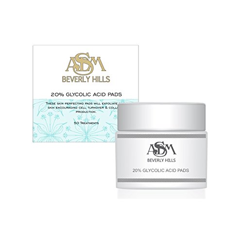 20% Glycolic Acid Pads, 50 Glycolic Acid Pads | Asdm Beverly Hills