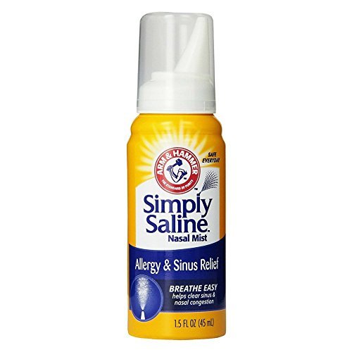 simply Saline Allergy & Sinus Relief 1.5 oz - Buy Packs and SAVE (Pack of 5)