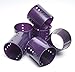 Diane 3-Inch Magnetic Hair Rollers, Secure Hold for Curls and Volume, Ideal for Styling with Pins, Picks, or Clips, Easy to Clean and Maintain, Purple, 6 Count