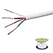 Cable Matters 16 AWG CL2 in Wall Rated Oxygen-Free Bare Copper 4 Conductor Speaker Wire (Speaker Cable) 100 Feet