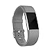 For Fitbit Charge 2 Bands, Adjustable Replacement Bands with Metal Clasp for Fitbit Charge 2 Wristbands Classic Edition Black Grey Navy Plum Small