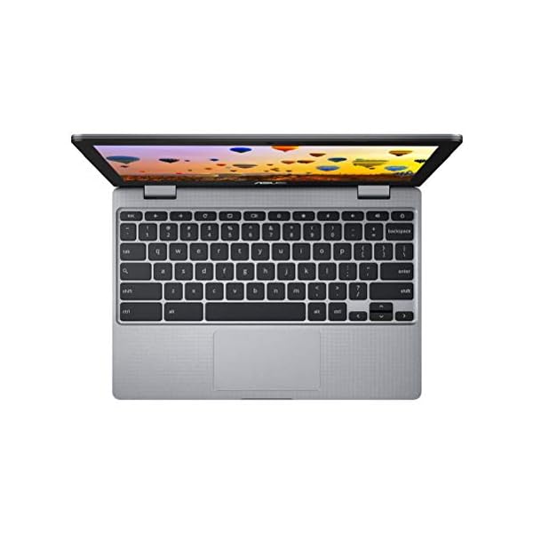 ASUS Chromebook C223NA (Grey) (Intel Celeron N3350, 4 GB RAM, 32 GB eMMC, 11.6 Inch HD Screen, Chrome OS)