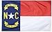 Annin Flagmakers North Carolina State Flag USA-Made to Official State Design Specifications, 3 x 5 Feet (Model 143960)