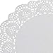 Paper Doilies, McoMce 100 Pieces Doilies Paper, Lace Doileys Paper Round Decorative Paper Placemats Bulk for Desert, Tableware Decoration, 7.5’’ Large Doiles Round Paper Placemats for Cake Packaging