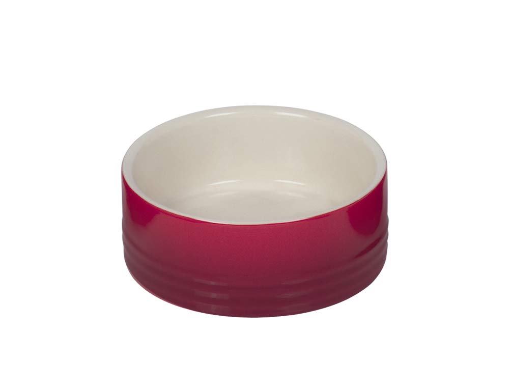 Nobby Ceramic Bowl Gradient Red Diameter 12 x 4.5 cm 0.25 L Pack of 1