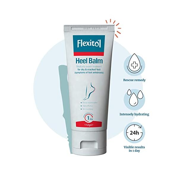 FLEXITOL-Heel-Balm-Medically-Proven-Treatment-for-Dry-and-Cracked-Feet-56g-Gives-Intense-Moisturisation Flexitol Rescue Heel Balm for Dry and Cracked Feet, Intense Moisturisation, Suitable for Diabetics - 56 g