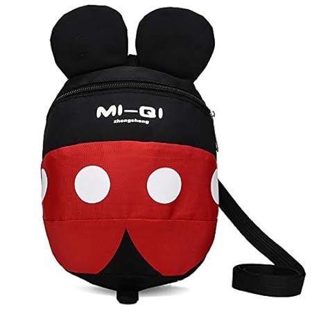Bebe Enfant Marche Sac A Dos De Securite Le Sac A Dos Mignon Denfants De Bande Dessinee 19 Nouveaux Mini Sacs A Dos Avec Le Harnais En Nylon De Securite 1 3 Ans Bleu