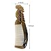 HONGLAYS Ox Horn Comb-Fine Parrot Engraving Hair Comb Anti-Static Comb-Vietnam Buffalo Horn Combs