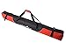 Athletico Mogul Padded Ski Bag - Fully Padded Single Ski Travel Bag (Red, 185cm)