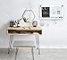 Kullavik Wall Mounted Jewelry Organizer Armoires Home Decor Display Shlef Storage for Necklaces,Bracelets,Ring Holder,Earings Wire Mesh,Velvet Earring Display,Incl.Hooks for Hanging Jewelries