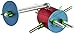 Barrel Bird Foraging Toy | Interactive Treat Dispenser | Promotes Natural Foraging Behavior | Bird Cage Accessories for Medium to Extra Large Birds | Colorful Toys for Parrots, Cockatiel, Cockatoos