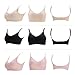 Anmengte Womens Seamless Push Up Nursing Bra Comfort Sleep Maternity Bralette (L, 03Pink)