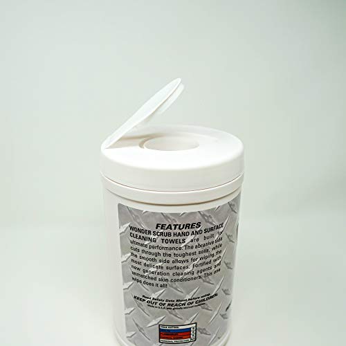 M/A Wonder Wipe Hand & Surface Cleaning Towels 70 ct tub. Industrial