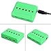 Digital-kingdom 3.7V 600mAh 25C Lipo Battery 6Pcs And 1pcs X6 Charger for JJRC H31 H37 H6D Hubsan X4 FPV H107C H107D H107L H107P H108 JXD392 JXD388 JXD385 UDI U816A RC Quadcopter