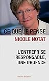 Image de L'entreprise responsable, une urgence (French Edition)