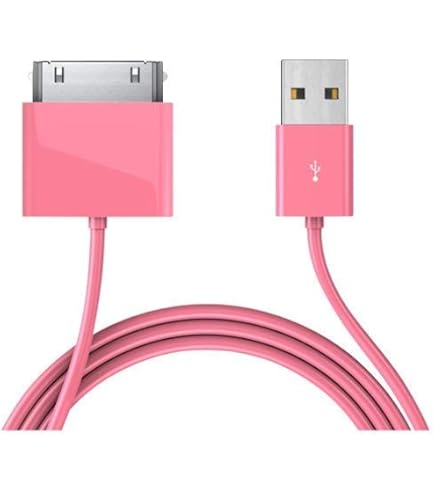 Amazon.com: 5 Pack Pink 30-Pin USB Charging & Sync Cables – 1