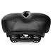 INBIKE Most Comfortable Bicycle Seat, Foam Padded Breathable Big Bike Seat for Men Black