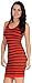 Simplicity Women's Striped Summer Mini Tank Dress