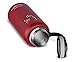 Swig Savvy's Stainless Steel Insulated Water Bottle, Wide Mouth 32 Oz Capacity, Double Wall Design, for Hot and Cold Beverages, Incloueds Pouch and Coffee Lid