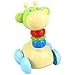 Peradix Crawling Baby Toy Push and Go Giraffe Rattle Car Toy (Random Color)