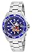 Invicta Men's Disney Limited Edition Automatic-self-Wind Watch with Stainless-Steel Strap, Silver, 20 (Model: 24758)