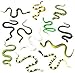 U.S. Toy Life Like Rubber Snakes (24 Count)