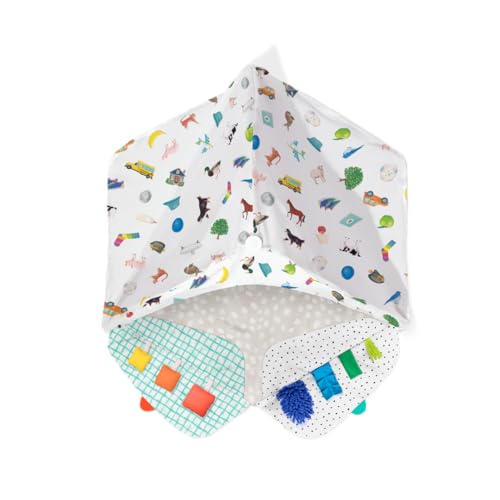 LOVEVERY, Play Space Cover (First Words), Limited Edition for Play Gym, Cozy Hideaway and Toddler Fort