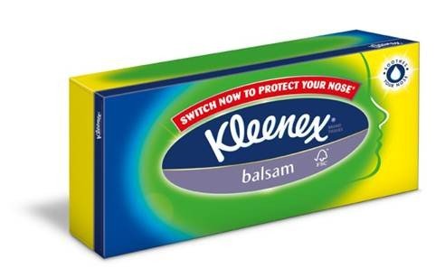 Kleenex Balsam Tissues Box 6-Pack 3 ply