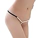 FasiCat Women Sexy Panties Pearls Thongs for Sex Stretch G Strings Making Wet