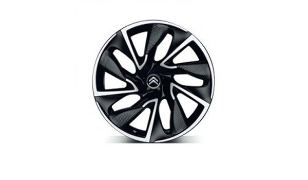 Citroen DS5 Cairns 19 Diamante Negro De Aleación ligera borde ...