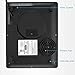 Aicok Portable Induction Cooktop, Sensor Electric Hot Plate with Ultra-Thin Design and Rapid Heat Technology, Digital Countertop Burner with Display Timer and Temperature