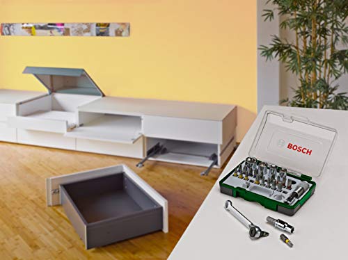 Bosch 27tlg. Schrauberbit und Ratschen-Set (PH-, PZ-, Hex-, T-, S-Bit, Zubehör Bohrschrauber und Schraubendreher) – Bild 4