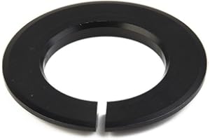 Aluminum Alloy Tapered Steerer Tube Adapter 1 1/8 to 1 1/2 Inch Fork Conversion for Mountain for Bike Fork Steerer Sleeve, Co