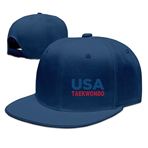 Usa Taekwondo Nationals Team 2016 Adjustable Flat Bill Cap Snapback Hip Hop Hat