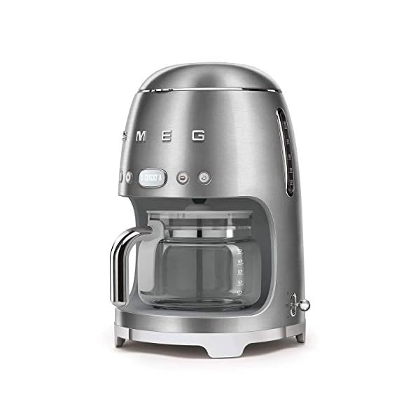 Cafetera de filtro italiana Smeg DCF02SSEU 220v. | Cromada - Imagen 3