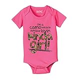 Camo Wearin Outdoor Lovin Kinda Girl Country Rural Camp Infant Baby Bodysuit