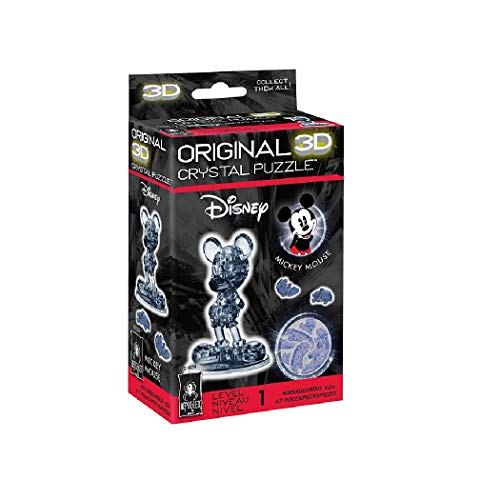 Original 3D Crystal Puzzles Disney Mickey Mouse Licensed Original 3D Crystal Puzzle, Ages 12