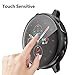 Seltureone (3 Pack Compatible for Samsung Galaxy Watch Active 2 44mm Case, Heavy-Duty Overall Full Body Protective TPU Anti-Scratch Cover for Active2 44mm (Clear,Black,Green)