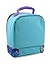 Frozen Girl's Dual Compartment Soft Lunch Box (Blue/Purple)
