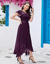 BeryLove Homecoming Dress for Teens Wedding Guest