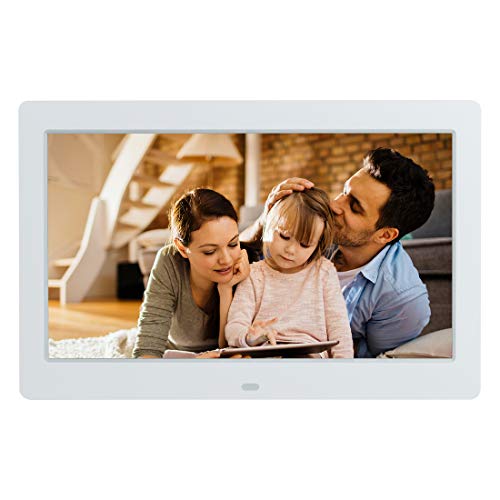 10.5 Inch Digital Picture Photo Frame High Resolution, MP3/Photo/Video Player/Clock Function/Calendar with Remote Control