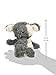 Bunnies By The Bay Shaggy Fetch Pup Plush Toy, Grey/Cream