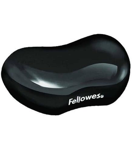FELLOWES PLUSH TOUCH KEYBOARD WRIST SUPPORT BLACK 9252103