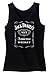Jack Daniels Women's Daniel's Racerback Tank Top Black Small