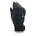Under Armour Men's No Breaks ColdGear Infrared Liner Golves, Black/Black, Medium
