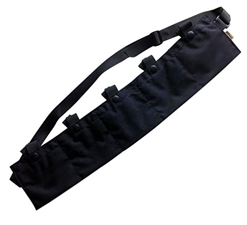 Stripper Clip Bandolier for Mosin Nagant, Mauser or Lee Enfield (Black)